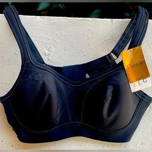 Chantelle sports bra - black, size 34C